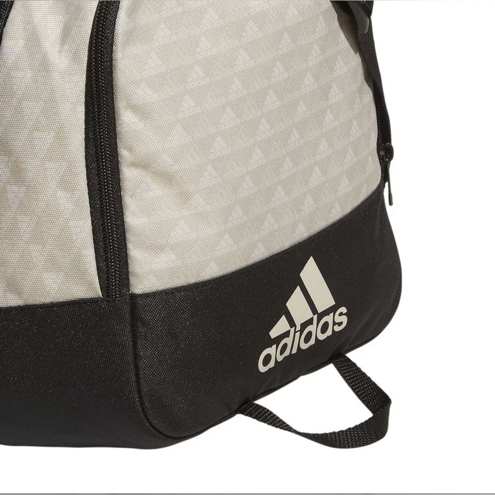 Adidas Black and White Men's Duffel Bag - Picture 6 of 7